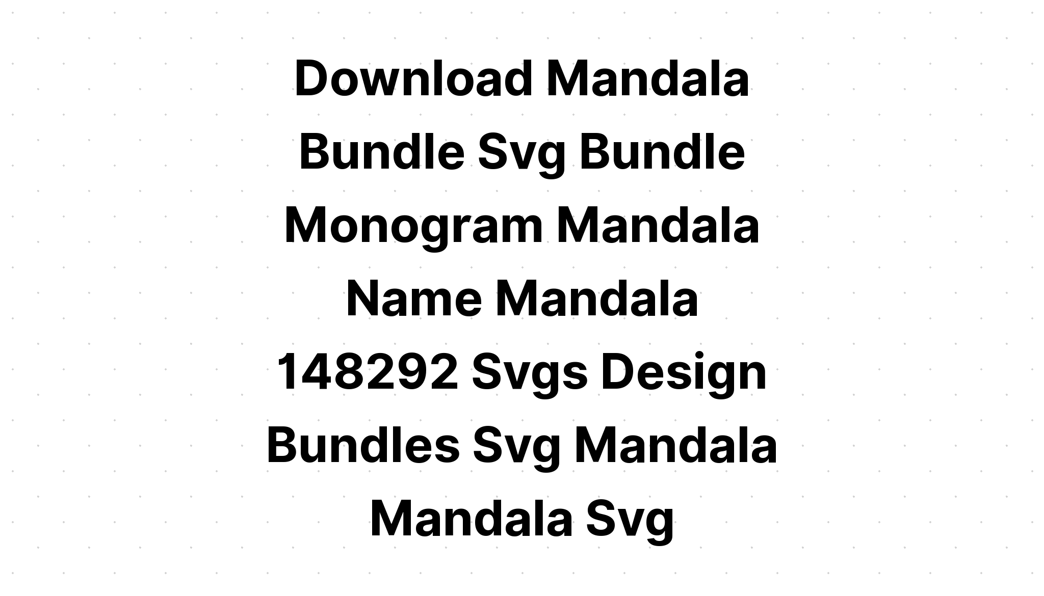 Download Mandala L Svg Ideas - Layered SVG Cut File